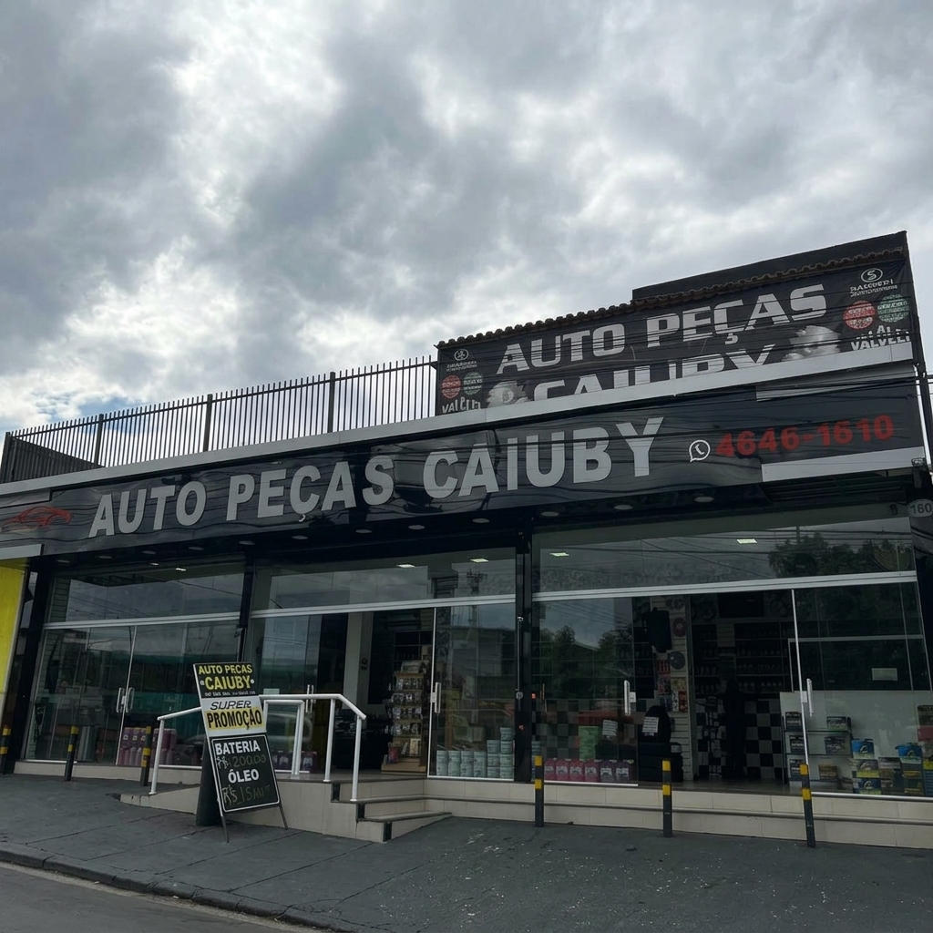 Estrutura e Estoque da Auto Peças Caiuby - Foto 2
